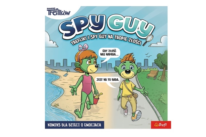 *****Komiks Spy Guy Na tropie złości Ks08437