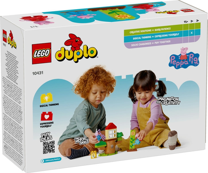 10431 LEGO DUPLO OGRÓD I DOMEK NA DRZEWIE PEPPY