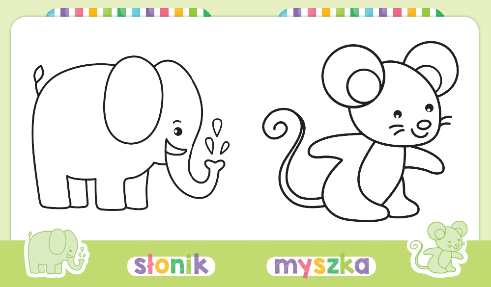 Kolorowanka malucha Zwierzęta 36814