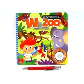 NIEZWYKŁY DZIEŃ W ZOO  KSIĄŻECZKA Z DŹWIĘKIEM