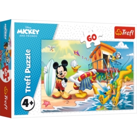 Puzzle - "60" - Ciekawy dzień Mikiego i przyjaciół