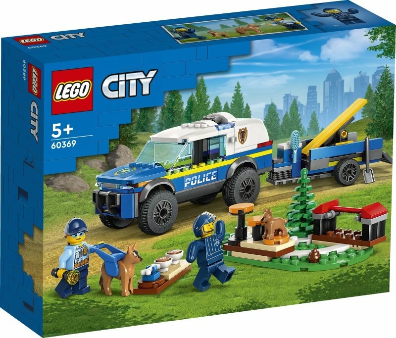 Klocki LEGO CITY Szkolenie Psów Policyjnych W Tere