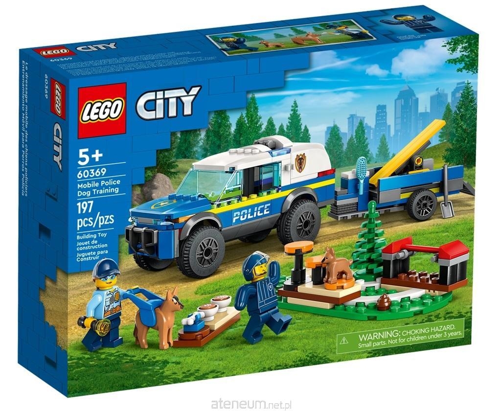 Klocki LEGO CITY Szkolenie Psów Policyjnych W Tere