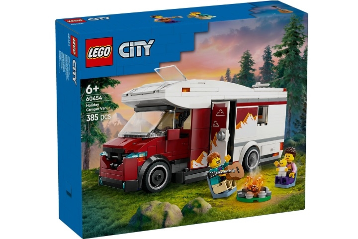 LEGO CITY Wakacyjny kamper pelen p 60454