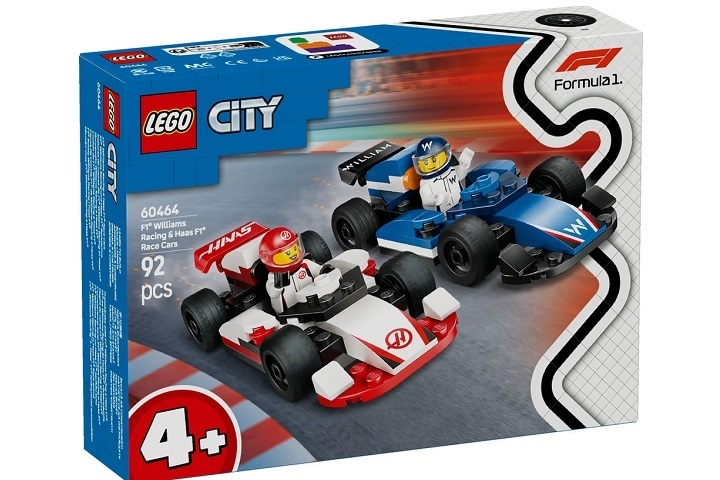 LEGO 60464 CITY BOLIDY WILLIAMS RACING I HASS F1