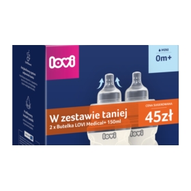 LOVI BUTELKA MEDICAL+ 150ML 0+ DUOPACK 0273