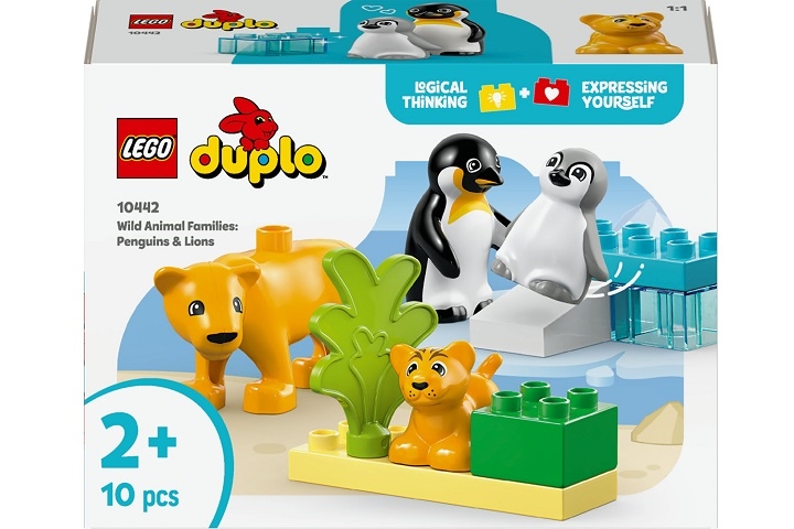 10442 LEGO DUPLO RODZINY DZIKICH ZWIERZĄT