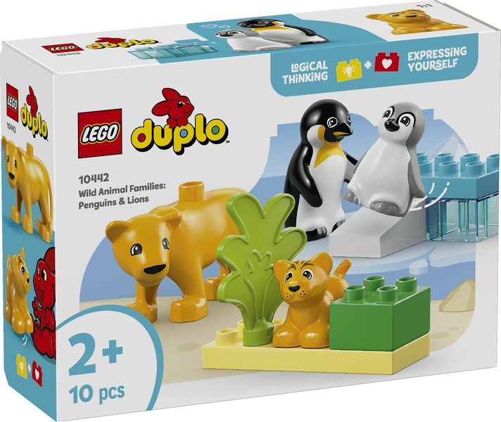 10442 LEGO DUPLO RODZINY DZIKICH ZWIERZĄT