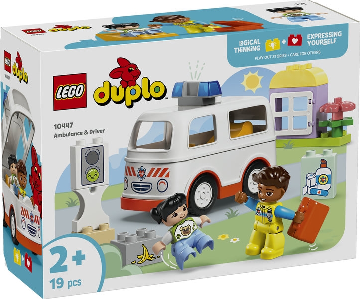 10447 LEGO DUPLO KARETKA Z KIEROWCĄ
