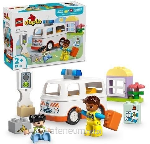 10447 LEGO DUPLO KARETKA Z KIEROWCĄ