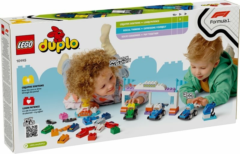 10445 LEGO DUPLO BOLIDY I KIEROWCY F1