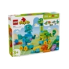 LEGO DUPLO 3w1 dinozaury na kółkach 10451