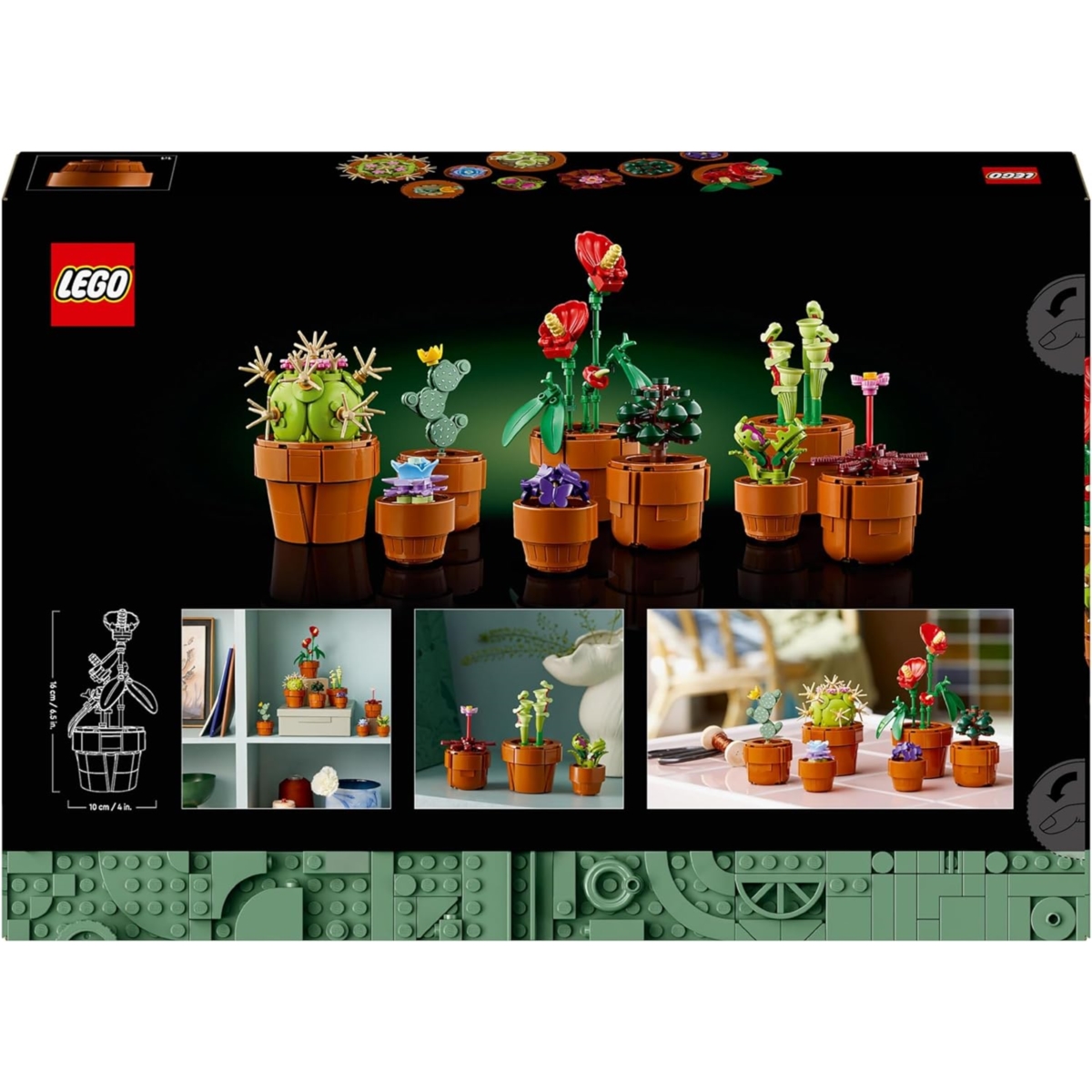 Klocki LEGO CREATOR ICONS Małe Roślinki 10329
