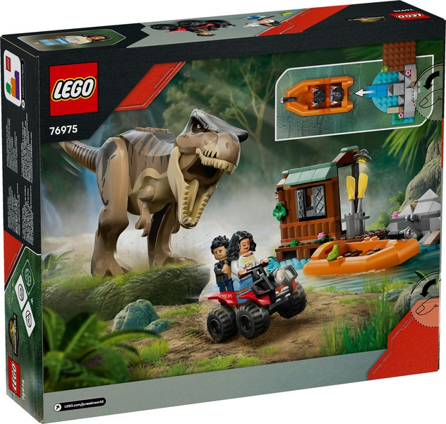 *****LEGO JW Ucieczka rzeką przed tyranoz.76975