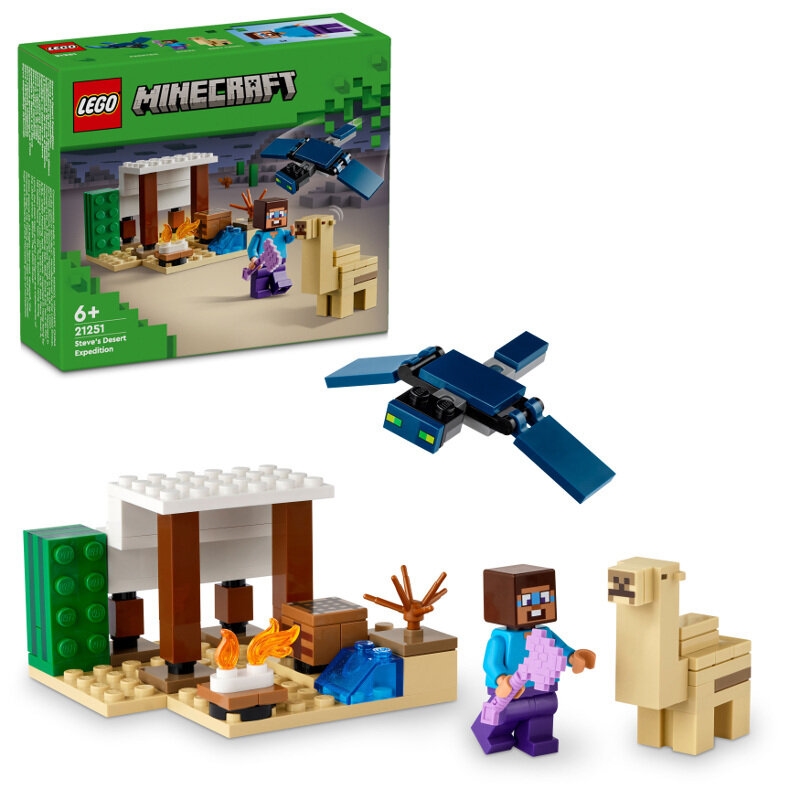 Klocki LEGO MINECRAFT Pustynna Wyprawa Stevea P4 2