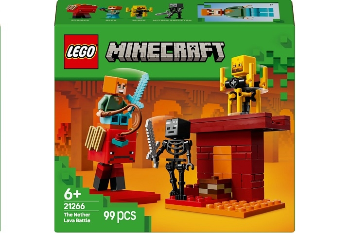 21266 LEGO MINECRAFT BITWA NA MOŚCIE NETHERU