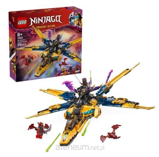 LEGO(R) NINJAGO 71833 Ras i burzowy superodrzutowi