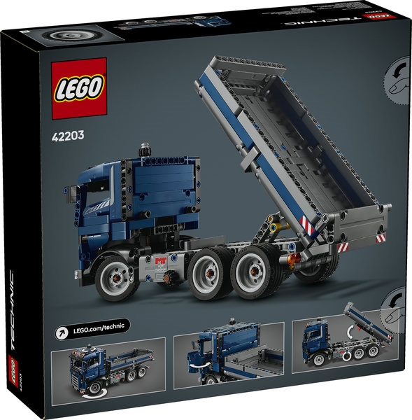 42203 LEGO TECHNIC WYWROTKA Z PRZECHYLANA SKRZYNIA