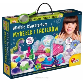 Lisciani wielkie laborat.mydełka/lakiery PL103133