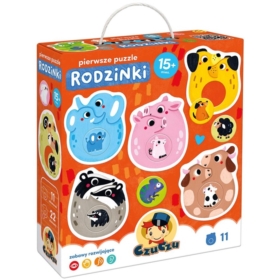 CzuCzu Pierwsze puzzle Rodzinki 15m+