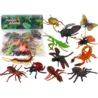 Zestaw Figurek Owadów 12 Sztuk Biedronka Pająk Muc