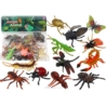 Zestaw Figurek Owadów 12 Sztuk Biedronka Pająk Muc