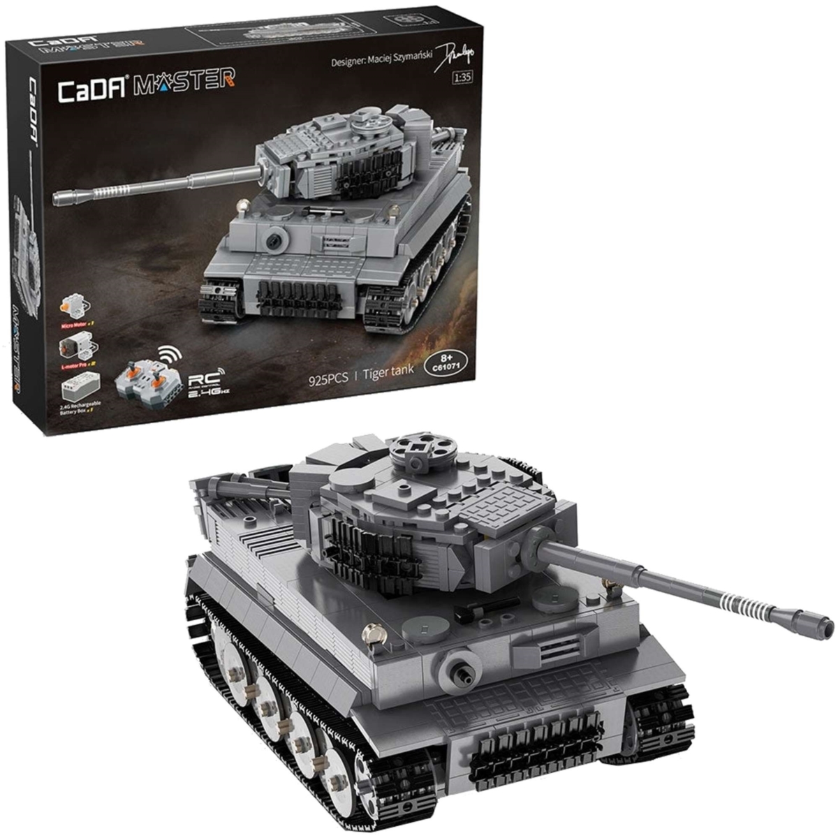 Cada klocki Tiger Tank RC C61071W 25907