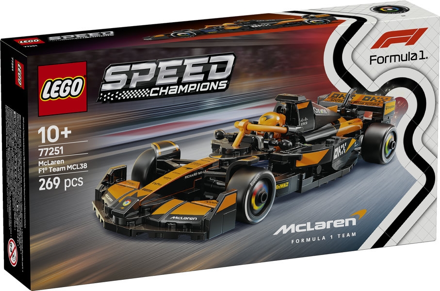 LEGO(R) SPEED CHAMPIONS 77251 Bolid F1 McLaren Tea