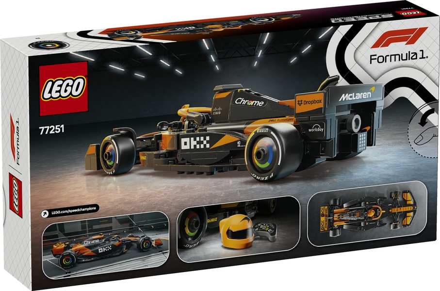 LEGO(R) SPEED CHAMPIONS 77251 Bolid F1 McLaren Tea