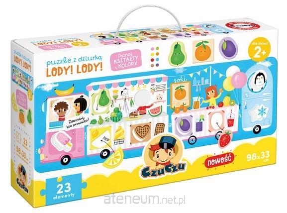 CzuCzu Puzzle z dziurką Lody! Lody! 90418