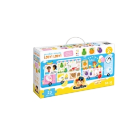 CzuCzu Puzzle z dziurką Lody! Lody! 90418
