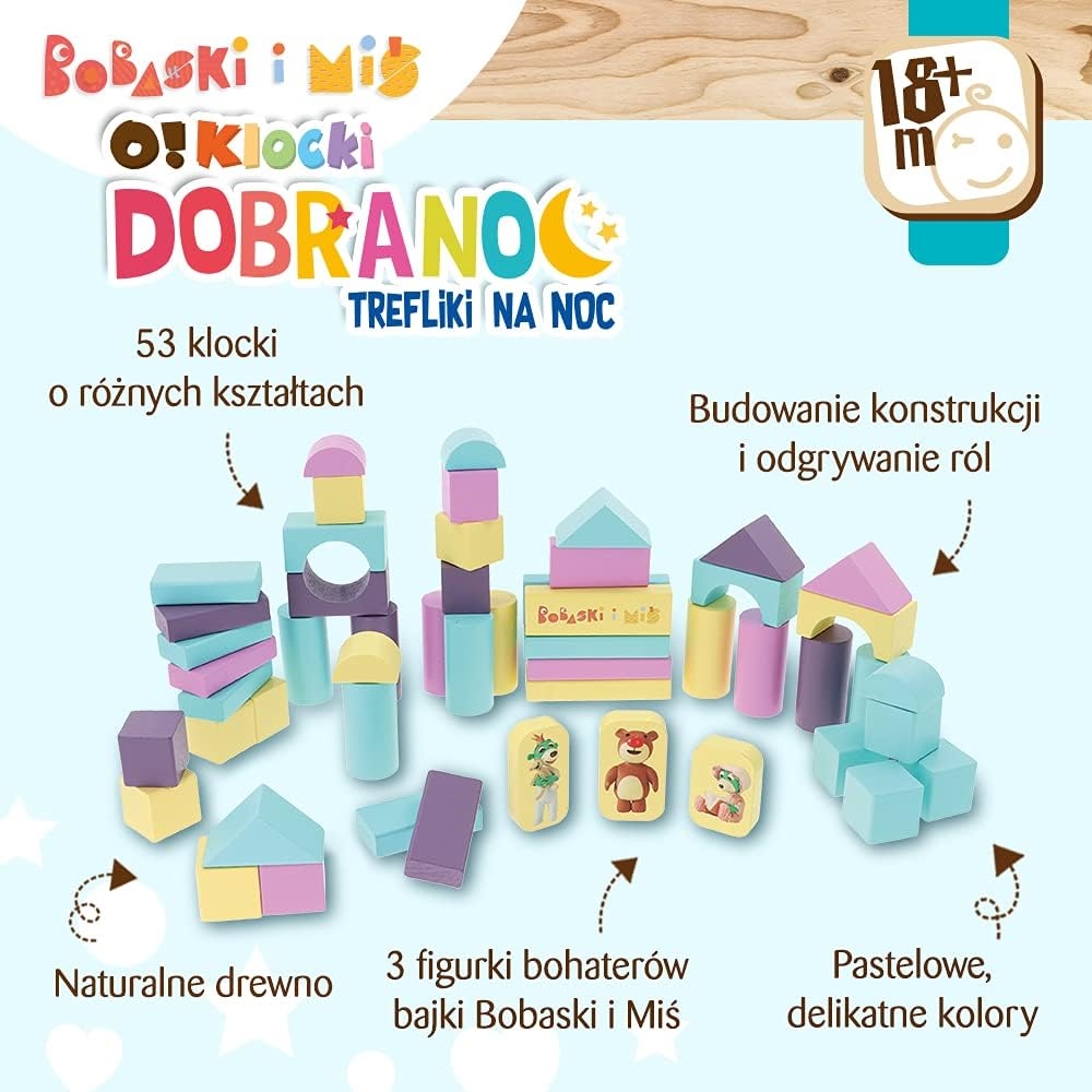 O KLOCKI TREFLIKI NA NOC