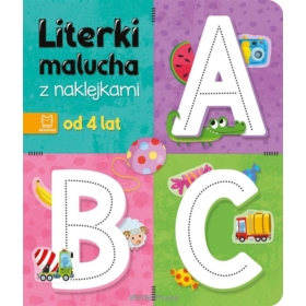 LITERKA MALUCHA Z NAKLEJKAMI