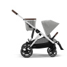 CYBEX GAZELLE S SLV STONE GREY 2W1