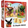 TREFL PUZZLE + MEMOS 2W1 BING
