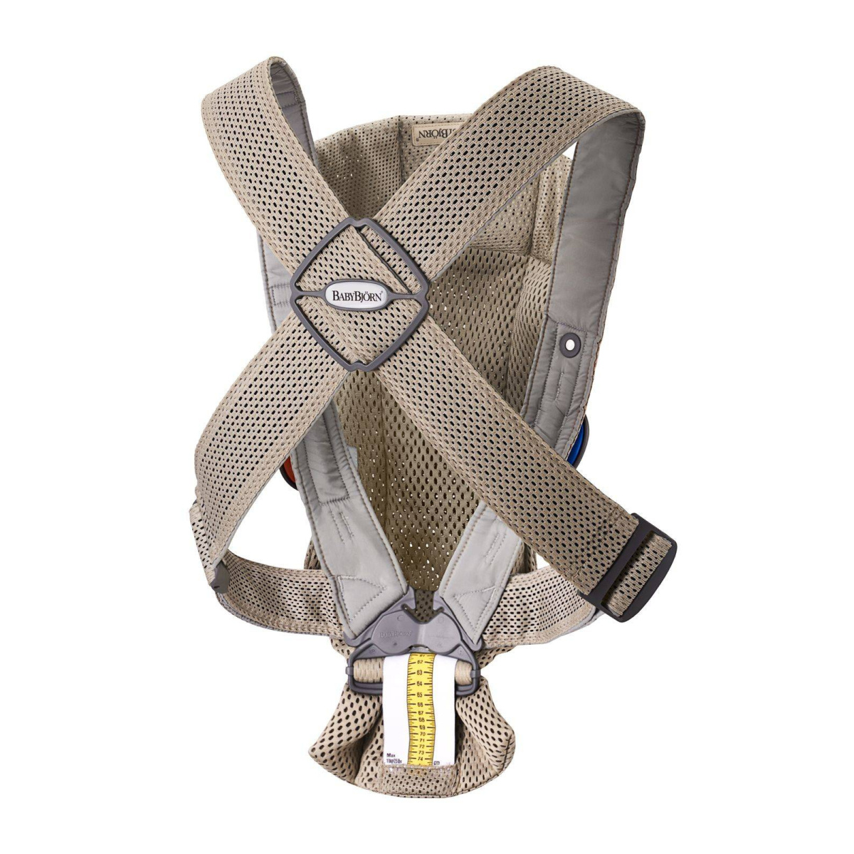 BABYBJORN NOSIDŁO MINI 3D MESH GREY BEIGE