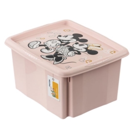KEEEPER skrzyn.obr.pok.24L Minnie pink 81510
