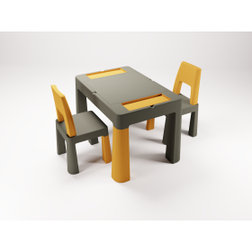 TEGA KOMPLET MULTIFUN 1+2 GRAFIT/MUSZTARDA
