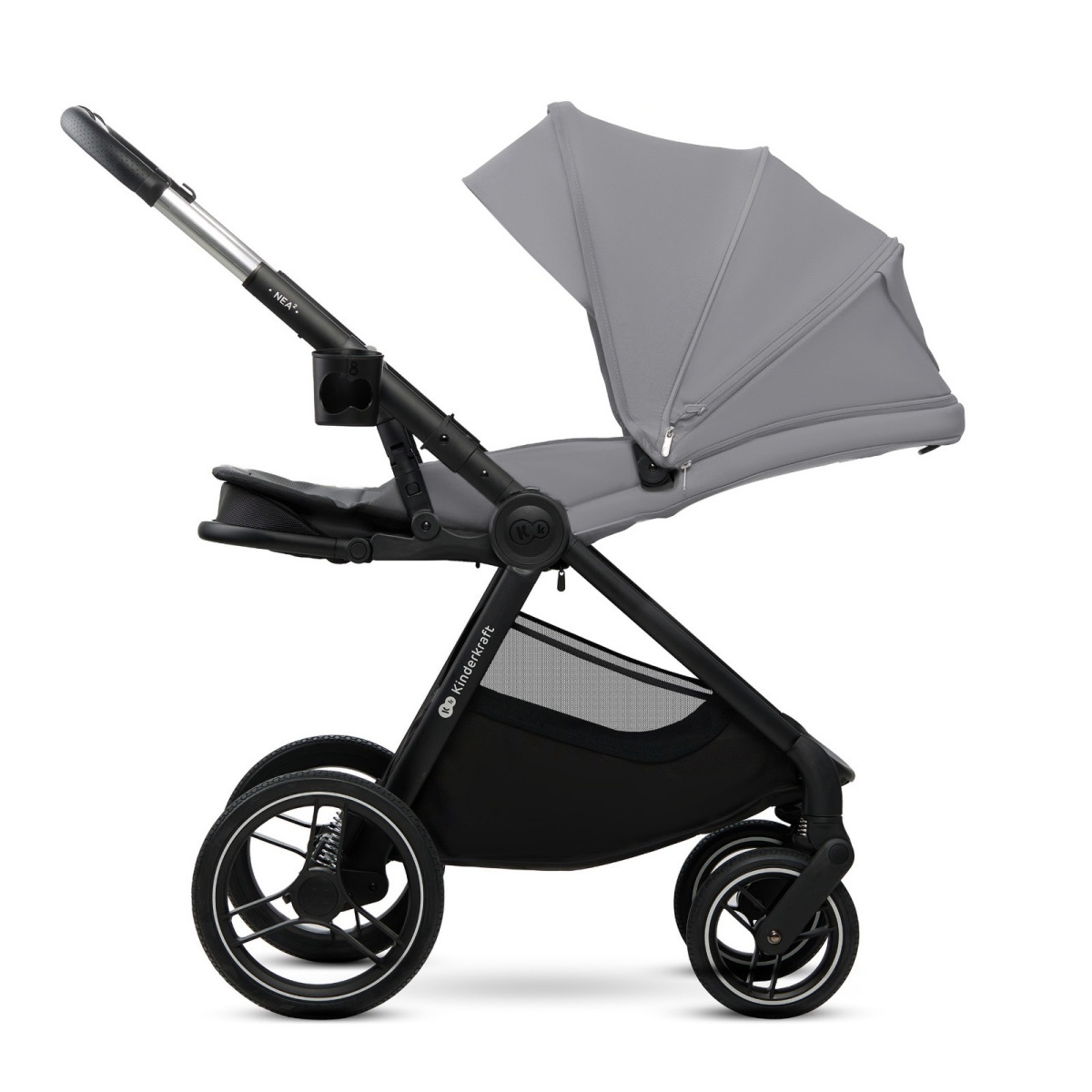 KINDERKRAFT NEA 2 2W1 PLATINIUM GREY
