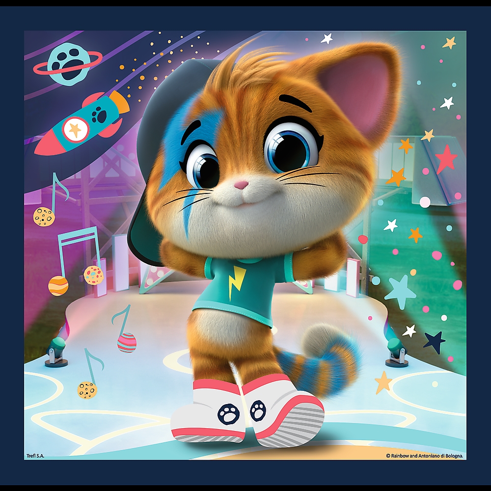 TREFL PUZZLE POZNAJ UROCZE KOCIAKI