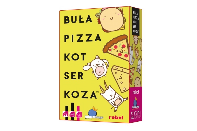 Buła, Pizza, Kot, Ser, Koza REBEL