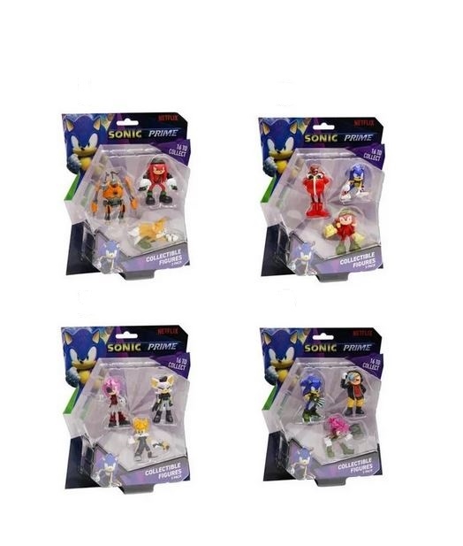 SUPBUZZ Sonic Prime zestaw 3 fig.mix 85351