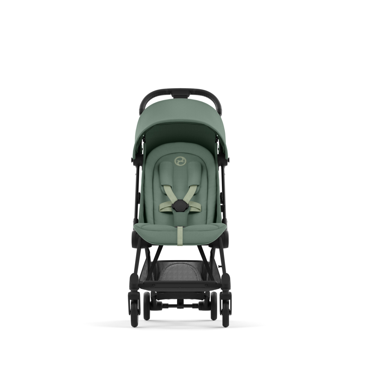 CYBEX COYA MATT BLACK LEAF GREEN