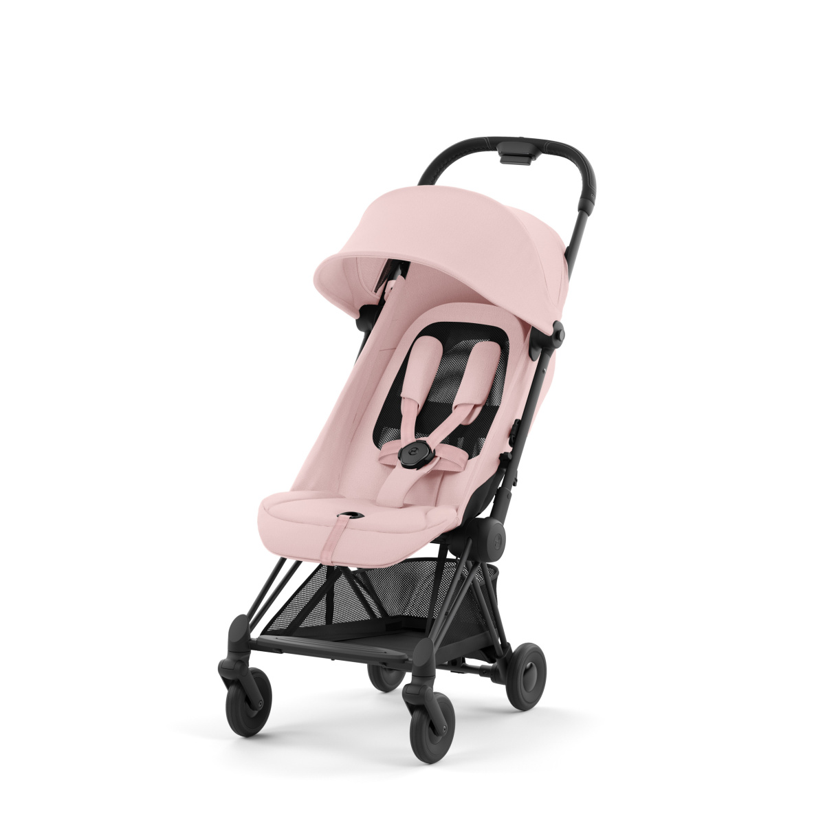 CYBEX COYA MATT BLACK PEACH PINK