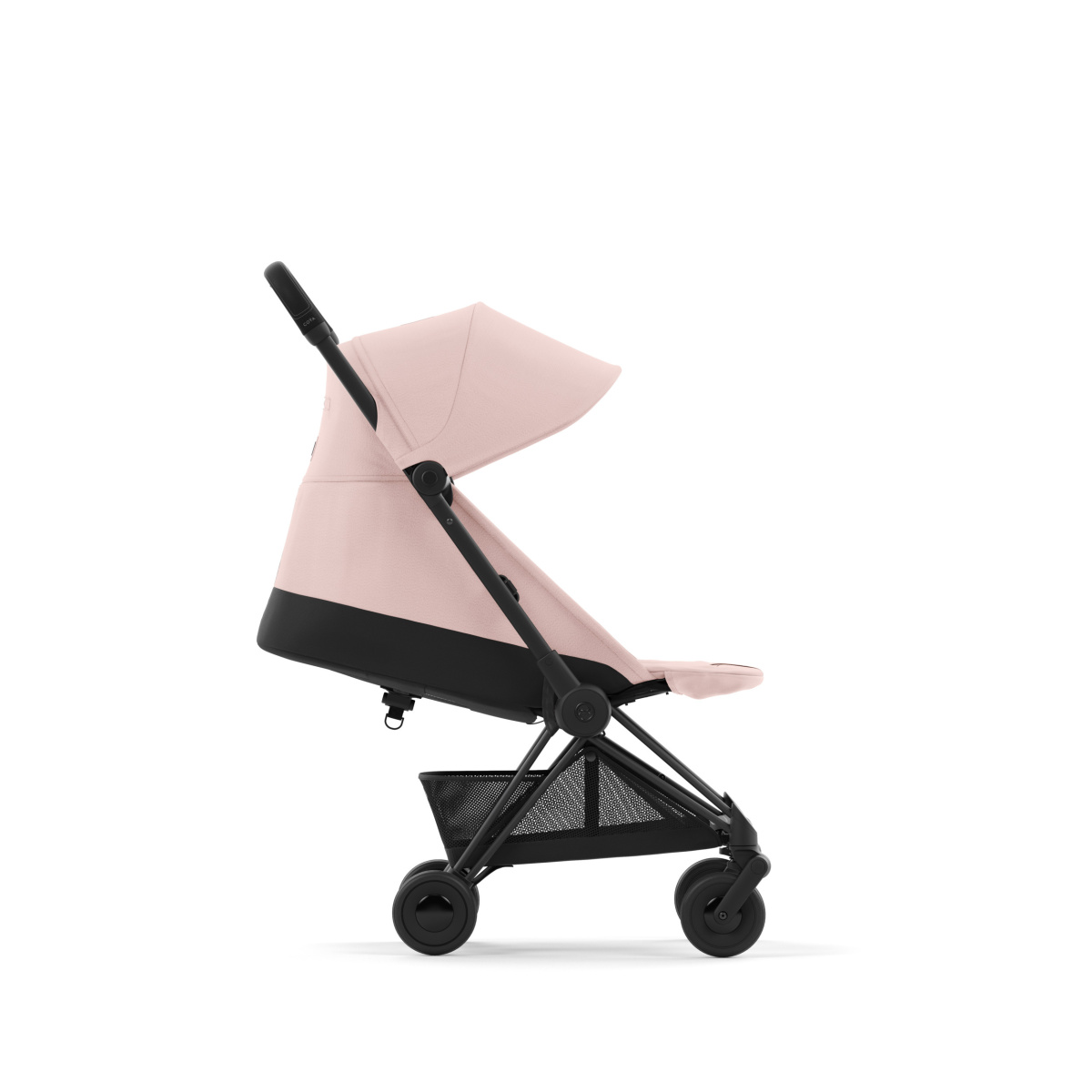 CYBEX COYA MATT BLACK PEACH PINK