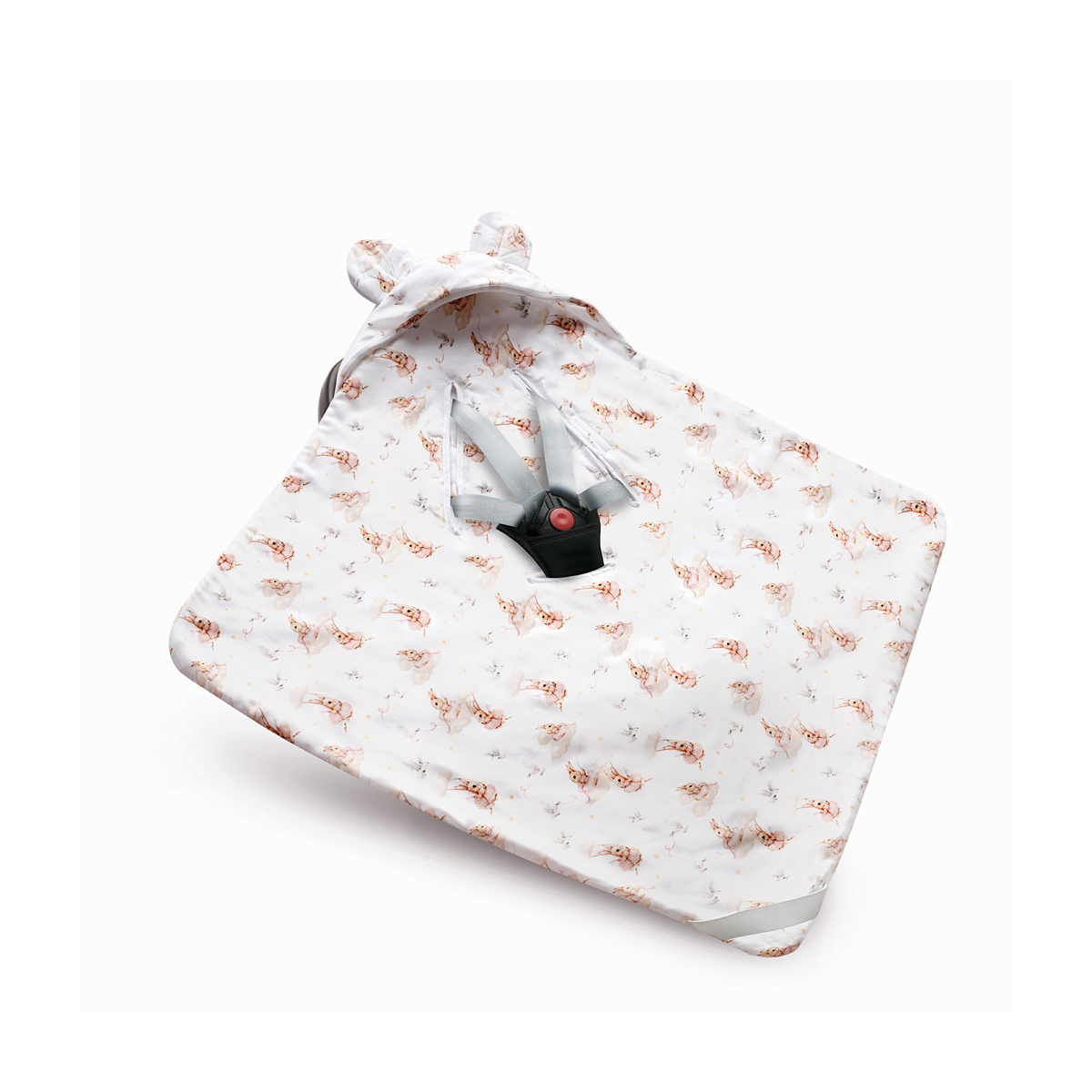 YOSOY KOCYK BAMBUSOWY DO FOTELIKA TUTU RABBITS