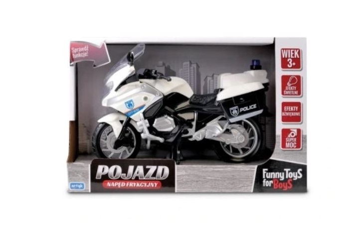 Pojazd z napędem frykc.ToysForBoys motocykl 143069