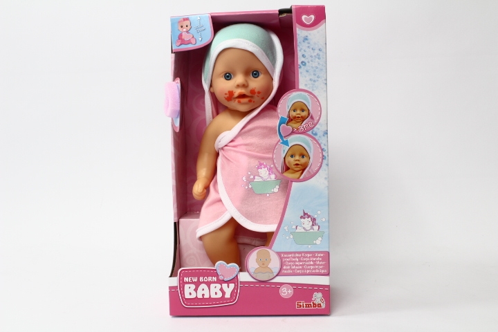 *****New Born brudny bobas30cm do kąpieli 503-0006