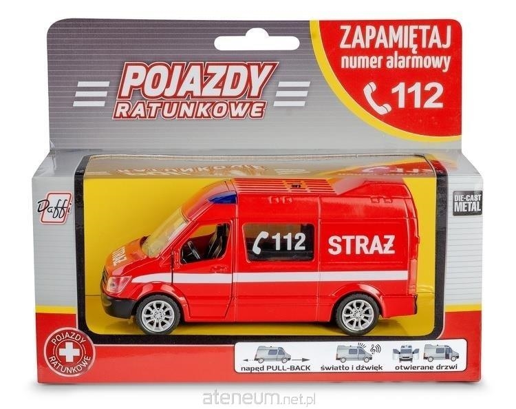 Pojazd ratunkowy straż pożarna B-431 24311