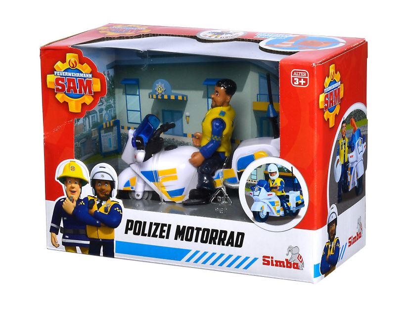 STRAŻAK SAM MOTOR POLICYJNY